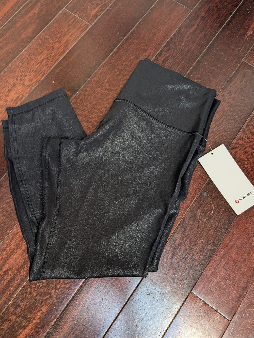 lululemon Align™ High-Rise Pant 25" - Shimmer Black - Picture 10 of 10